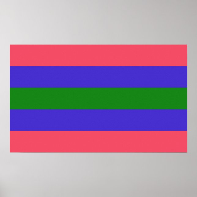Trigender stolthet poster (Framsidan)