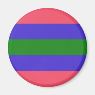 Trigender stolthetsflagga magnet