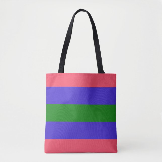 Trigender stolthetsflagga tygkasse (Framsida)