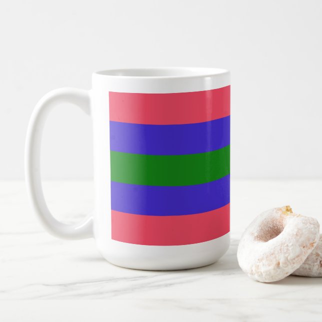 Trigenderstolthet Kaffemugg (Med munk)