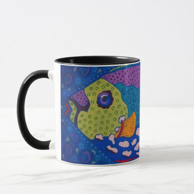 Trigger Fish Mugg (Vänster)
