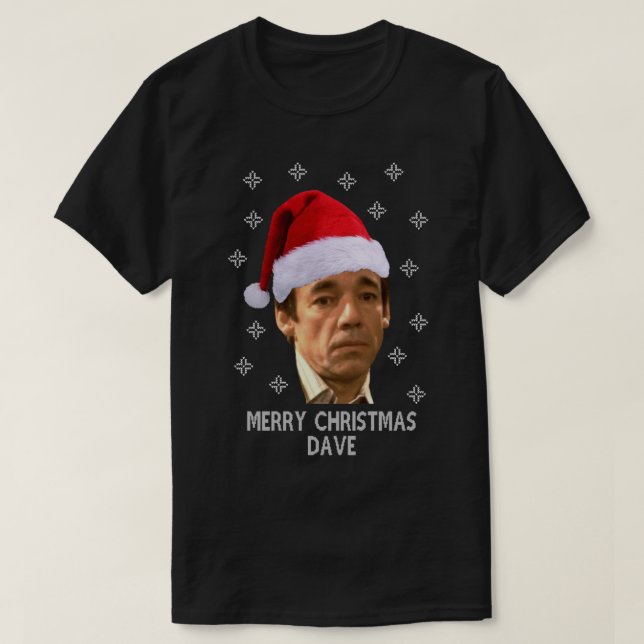 Trigger God jul Dave Dave Only Fools and Horses T Shirt (Design framsida)