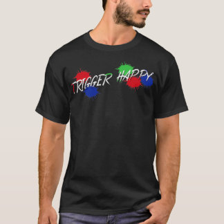 Trigger Lycklig Paintball T Shirt