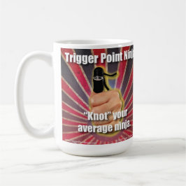 Trigger Point Ninja ® "Knot" ditt genomsnitt Ninja Kaffemugg