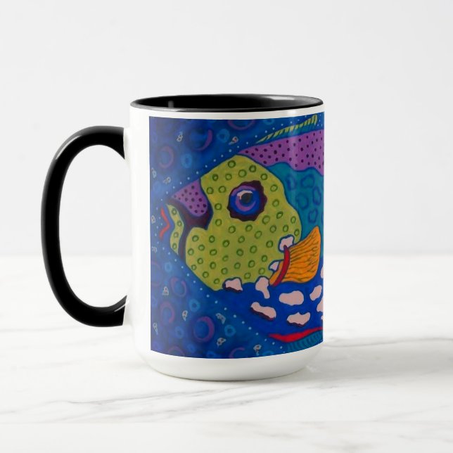 Triggerfisk Mugg (Vänster)