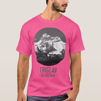 Triglav Slovenska bergsfoto T Shirt