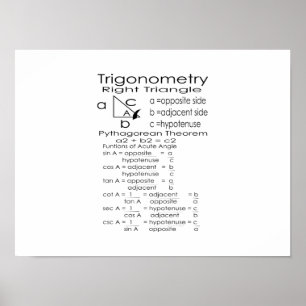Trigonometri Poster