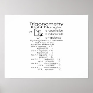 Trigonometri Poster