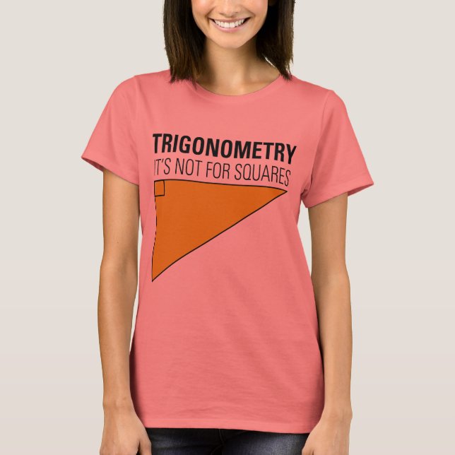 Trigonometri T Shirt (Framsida)