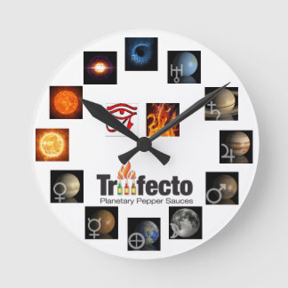 Triifecto Wall Clock Rund Klocka