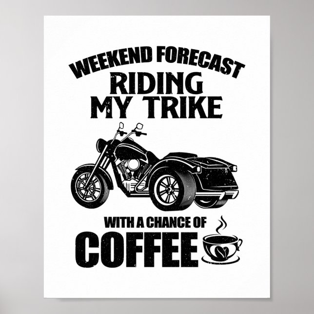 Trike gips | Triker-motorcyklar ord Poster (Framsidan)