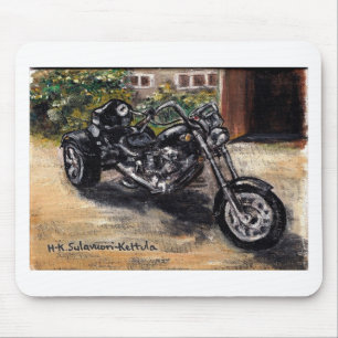 Trike motorcykel musmatta