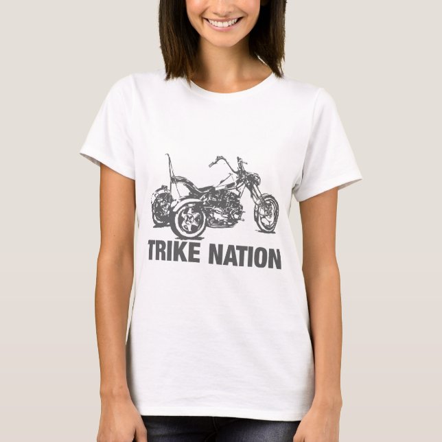 Trike nation tee shirt (Framsida)
