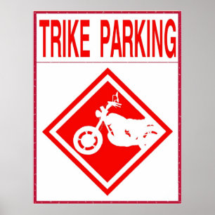 Trike som endast parkerar poster