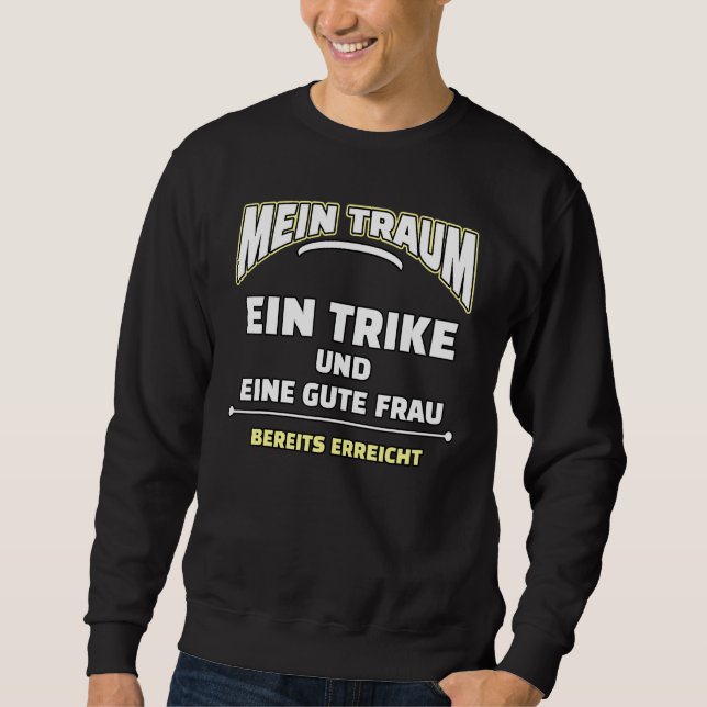Trike Sstickande Lång Ärmad Tröja (Framsida)