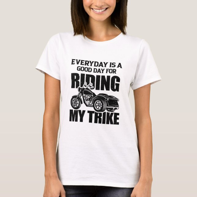 Trike | Three-wheeled Motorcycle Triker Gift Ideas T Shirt (Framsida)