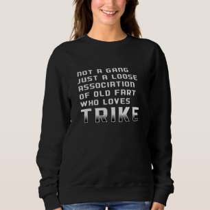 Triker Motor Trike Trikers Motorcykel Funny Retro T Shirt