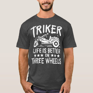 Triker Tre hjulavtryckare T Shirt