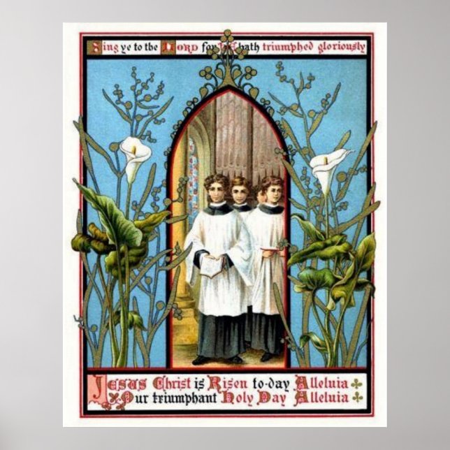 Trikulärdag Heliga Poster (Framsidan)