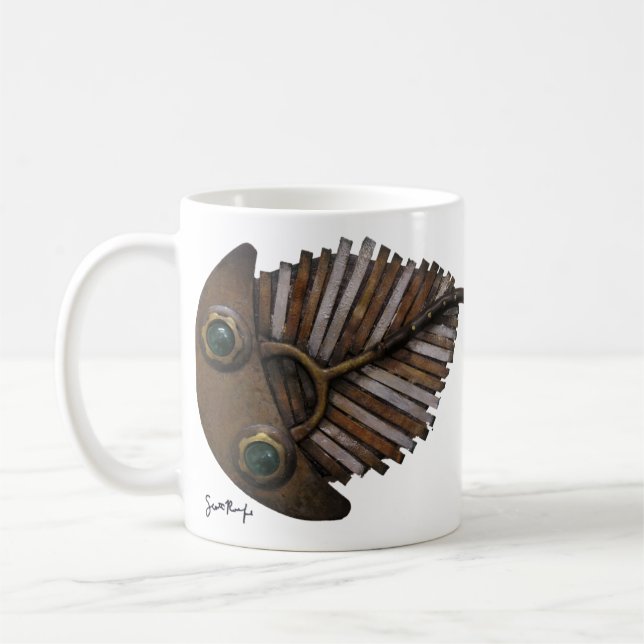 Tril den rostiga Trilobiten Kaffemugg (Vänster)