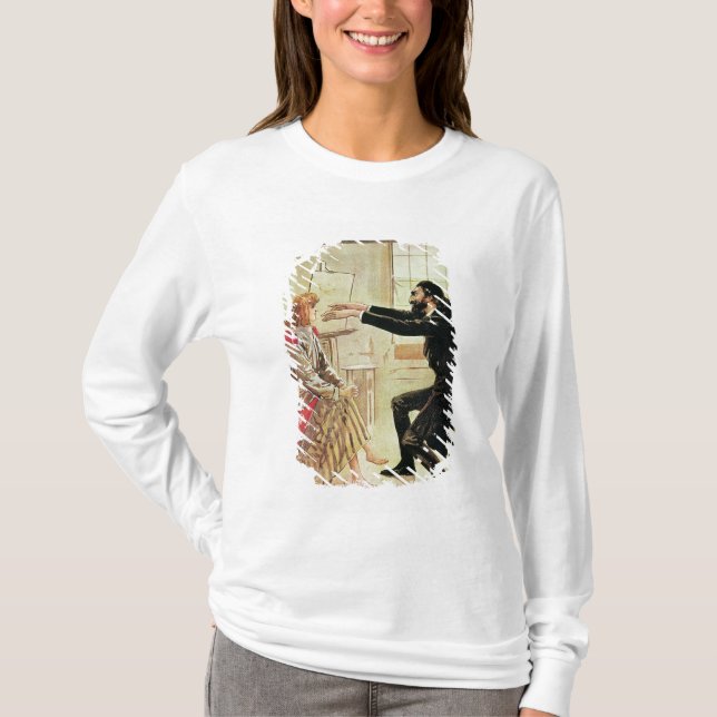 Trilby hypnotised av Svengali T-shirt (Framsida)