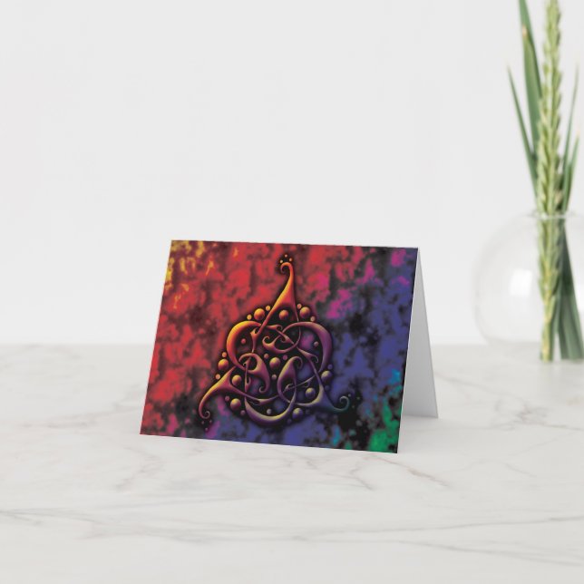 TriLink Celtic Knot Kort (Framsida)