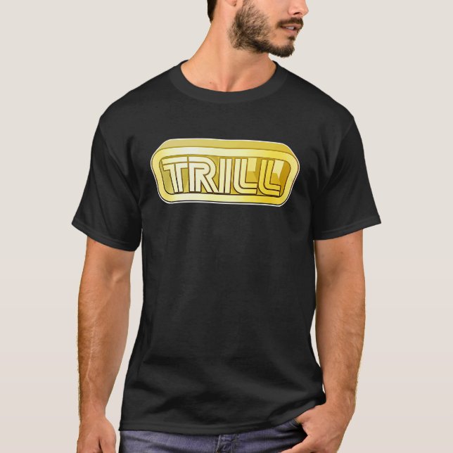 Trill Houston Hip hop Texas Music Sherd Chopped UG T Shirt (Framsida)