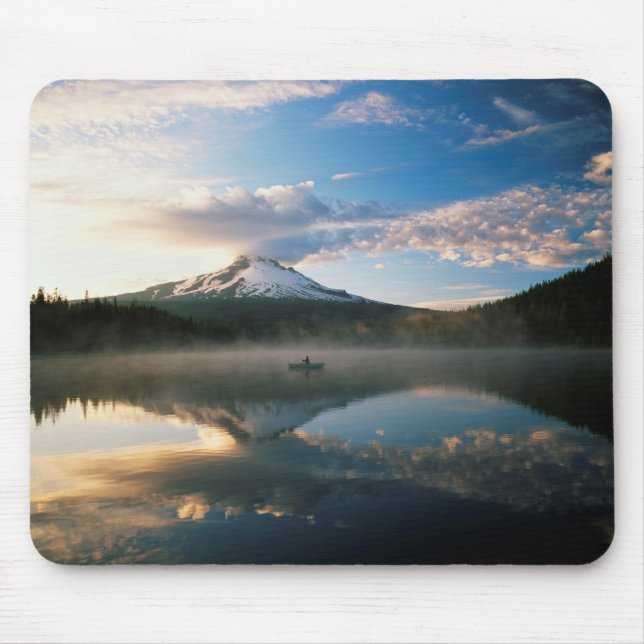 Trillium Lake | Mount Hood National Forest, OR Musmatta (Framsidan)