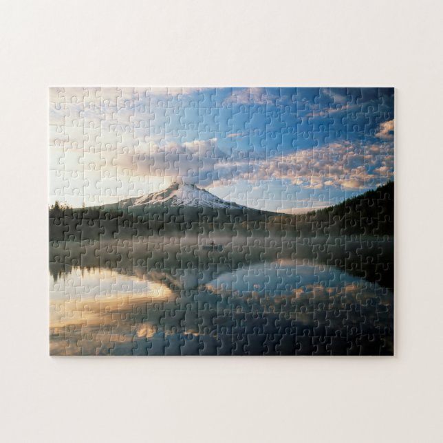 Trillium Lake | Mount Hood National Forest, OR Pussel (Horisontell)