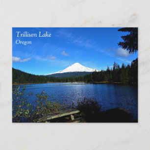 Trillium Lake, OR Vykort