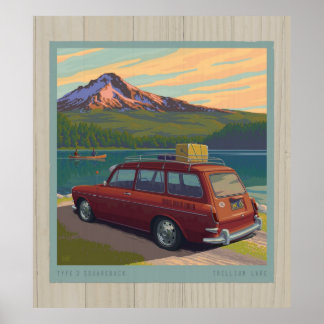 Trillium Sjö, ingen registreringsskylt Poster