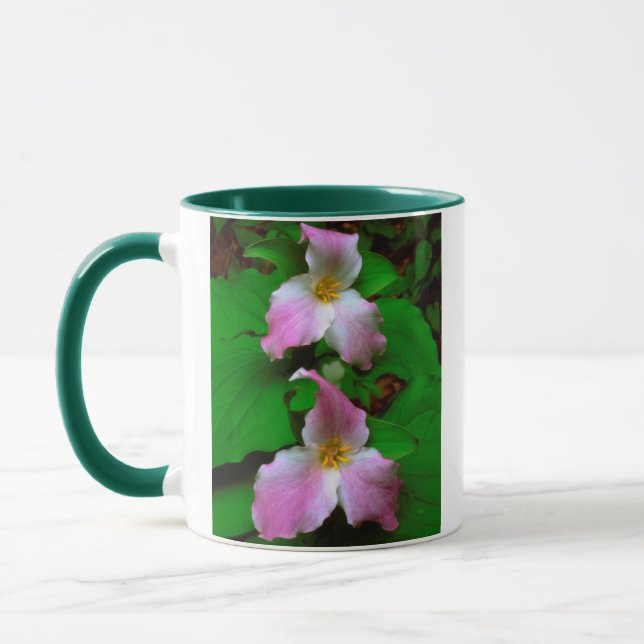 Trillium vildblomma mugg (Vänster)