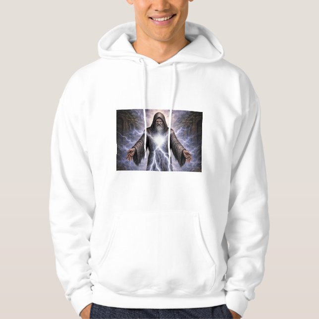 Trilogy Logotyp Streetwear Grafisk Hoodie (Framsida)