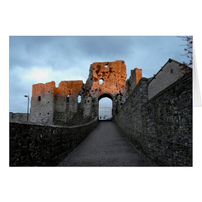 Trim Castle Hälsningskort (Framsidan Horizontal)