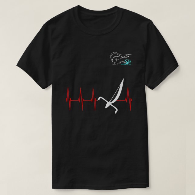 Trimaran EKG T Shirt (Design framsida)