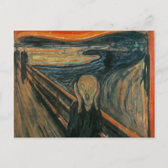 Trimma av Edvard Munch,symbolisk målare Vykort (Framsida)