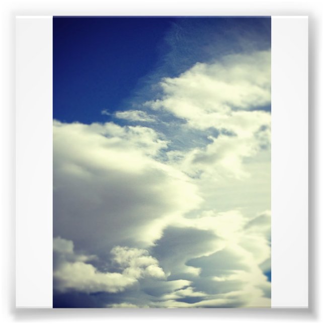 Trimma den vita Gränsen för 3x4 Fototryck (Framsidan)