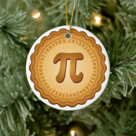 Trimma Träd med Pi Julgransprydnad Keramik