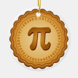 Trimma Träd med Pi Julgransprydnad Keramik
