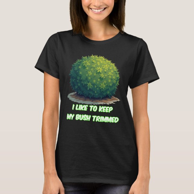 Trimmed Bush Graphic T-Shirt för kvinnor (Framsida)