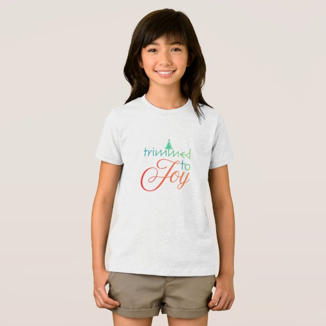 Trimmed to Joy ny T-Shirt (Framsida Full)