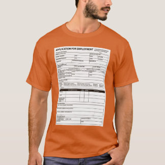 Trimning av konstgjort Halloween-kostnadsjobbprogr T Shirt