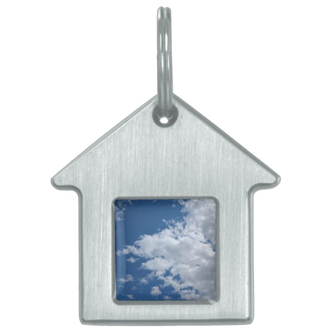 Trimning av moln ID-bricka husdjur (Framsidan)