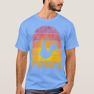 Trimning av solnedgångskonstruktion för vintage Tu T Shirt