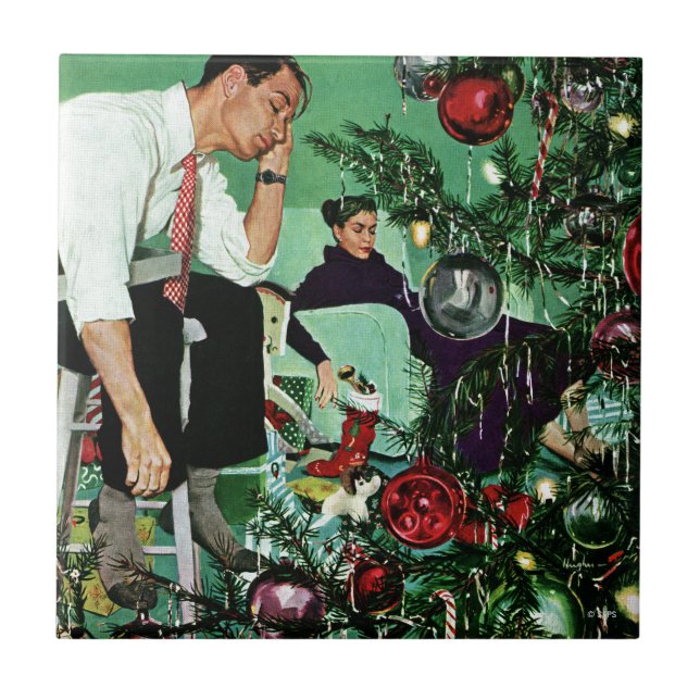 Trimning av Träd Kakelplatta (Framsidan)