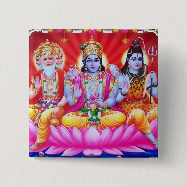 Trimurti knäppas knapp (Framsida)