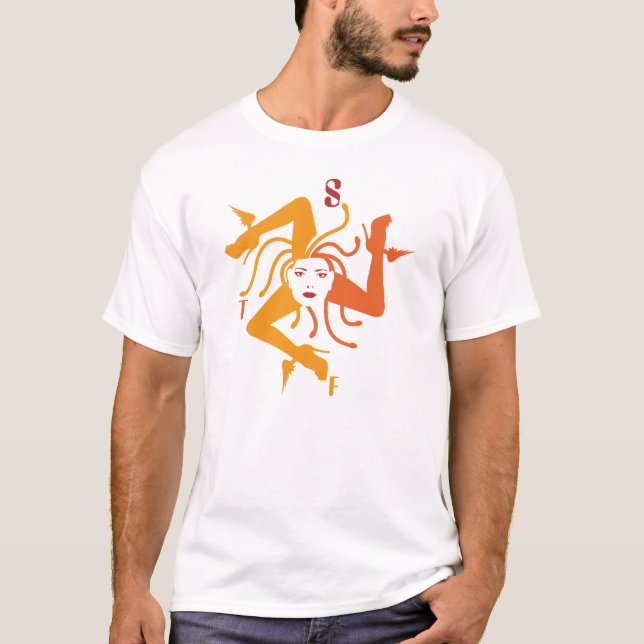 Trinacria Tee Shirt (Framsida)