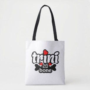 Trini 2D Bone (2 sidor) Tygkasse