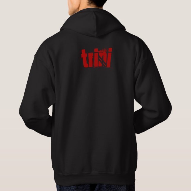 Trini Area Code Hoodie 868 (Baksida)