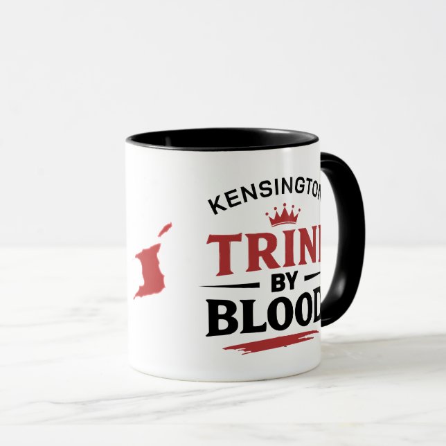 TRINI av BLOOD WHITE Mugg (Framsida höger)
